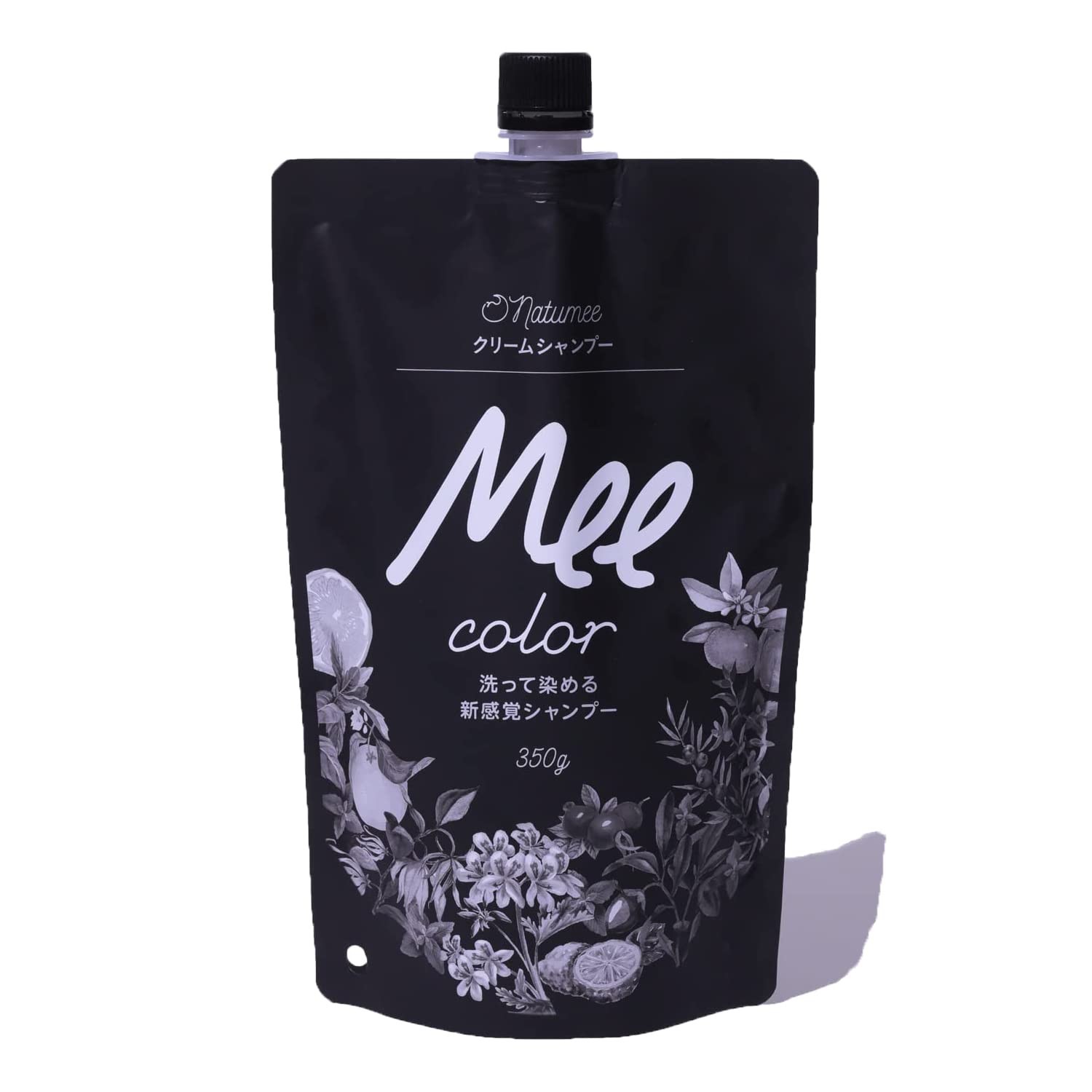 

[Mee Color] Cream Shampoo MEE color Shampoo (Dark Brown, 350g)