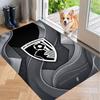 Soft Floor Carpet Bournemouth Football Pattern Area Rug Decorative Mat For Home Room Decoration