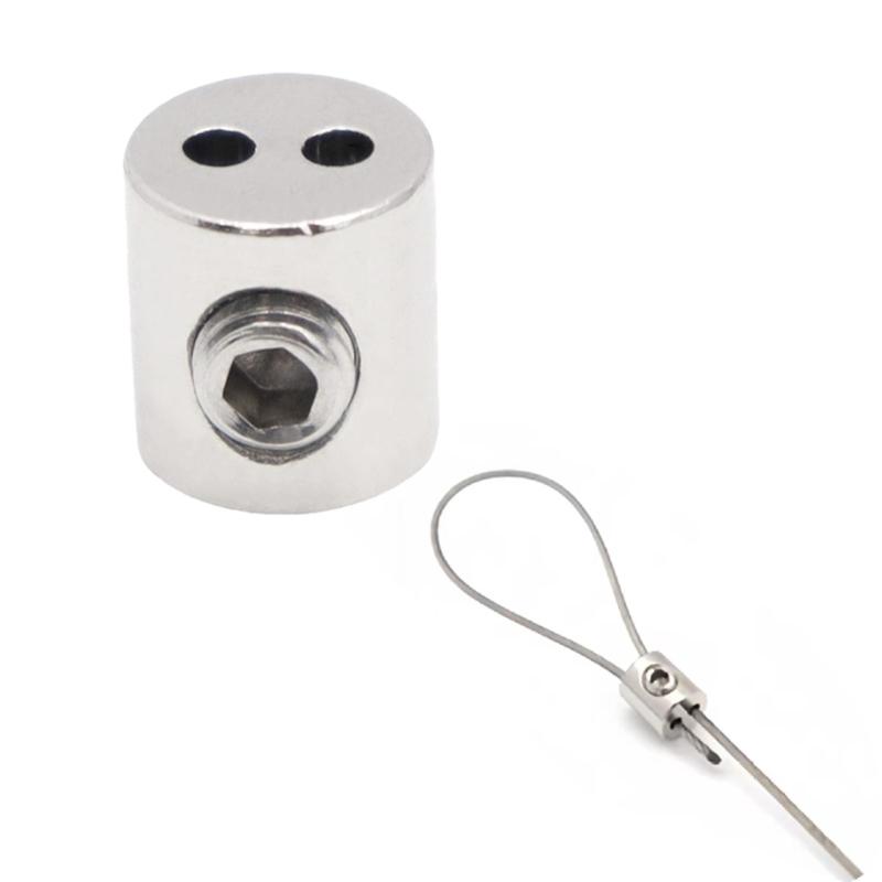 Adjustable Length Steel Cable Fastener Cable Hanging Clip Outdoor Hardware Tool for Multiple Diameter Steel Cables