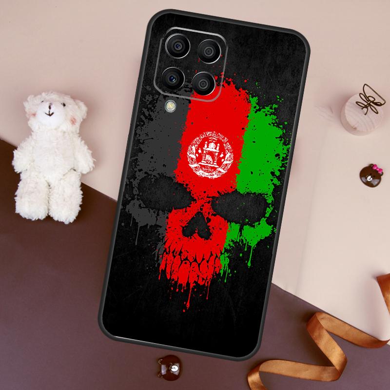 Afghan Afghanistan Flag Banner Case For Samsung Galaxy M36 M55 M35 M15 M56 M16 M54 M14 M34 M31 M11 M13 M53 M12 M32 M52 M06