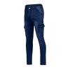 Mens Stretch Denim Pant Distressed Ripped Freyed Slim Fit Pocket Jeans Trousers