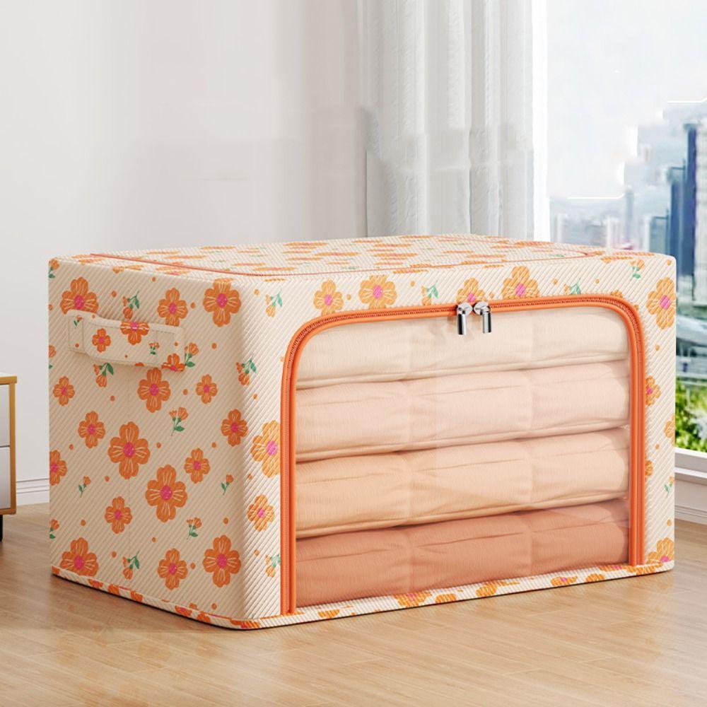 Large Capacity Oxford Fabric Storage Box Waterproof Wardrobe Organiser Sorting Box  Wardrobe