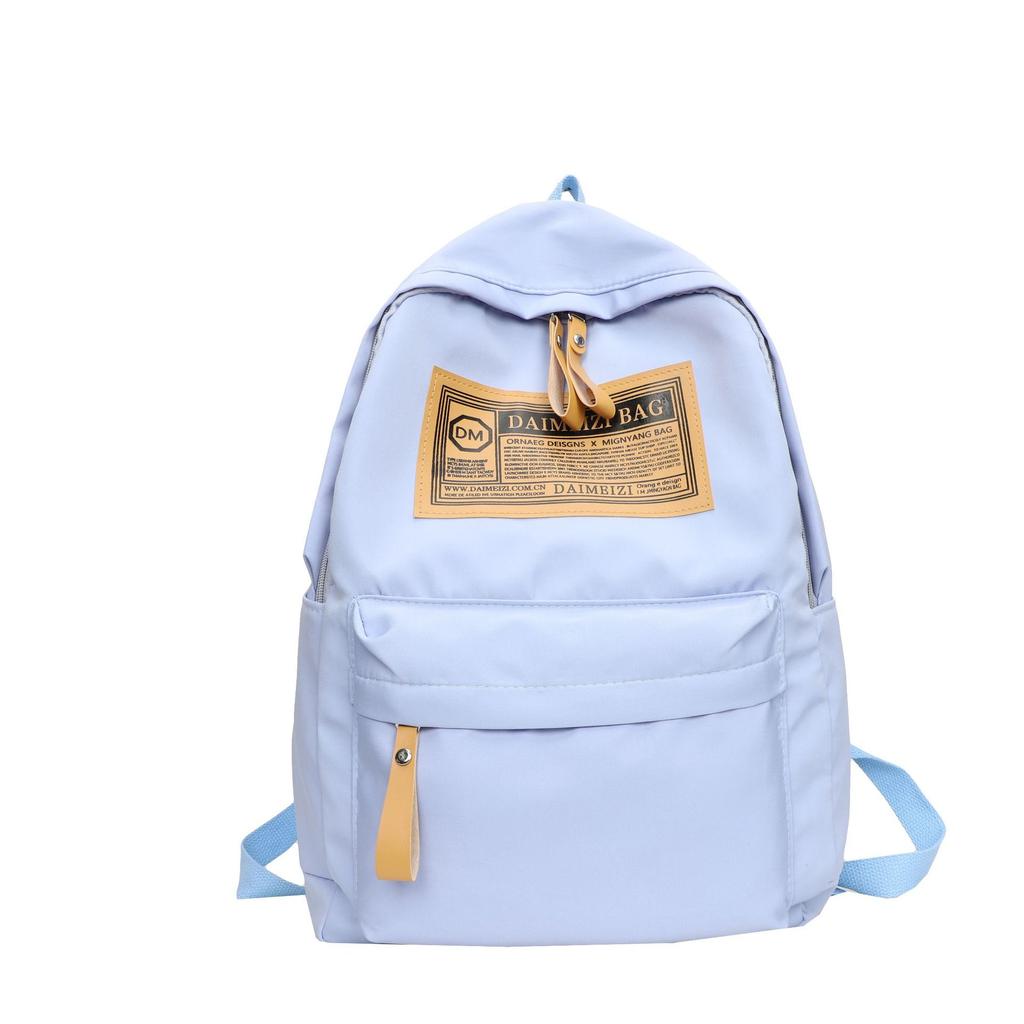Schoolbag1011 Korean Version of Harajuku Trendy Schoolbag, Light and Simple Casual Student Backpack, Large-capacity Men's and Women's Backpack