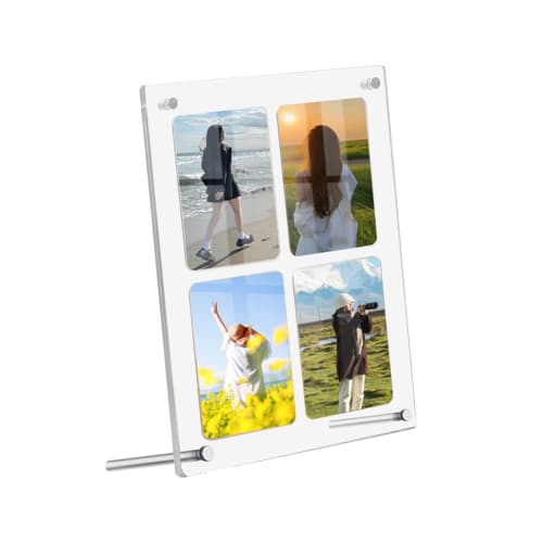 DIFEIUKI Shield PRO Trading Card Display Case with 4-Row Card Stand, Sun Protection, Scratch Protection, and Durability Protection for Collections, Yu