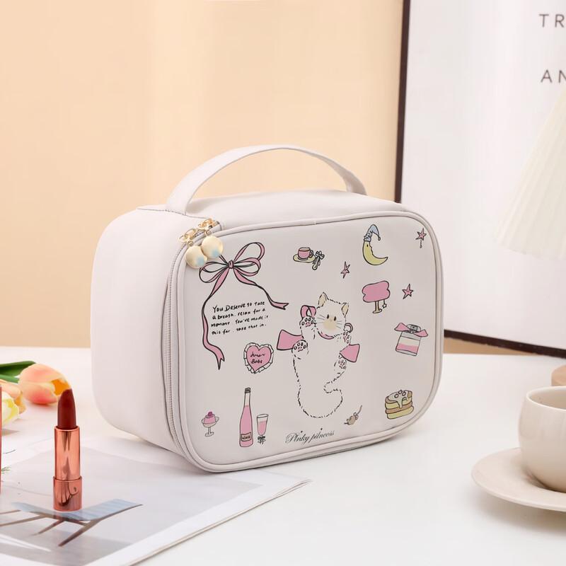 Разделенная большая сумка-органайзер для косметики VeiPeiLuo