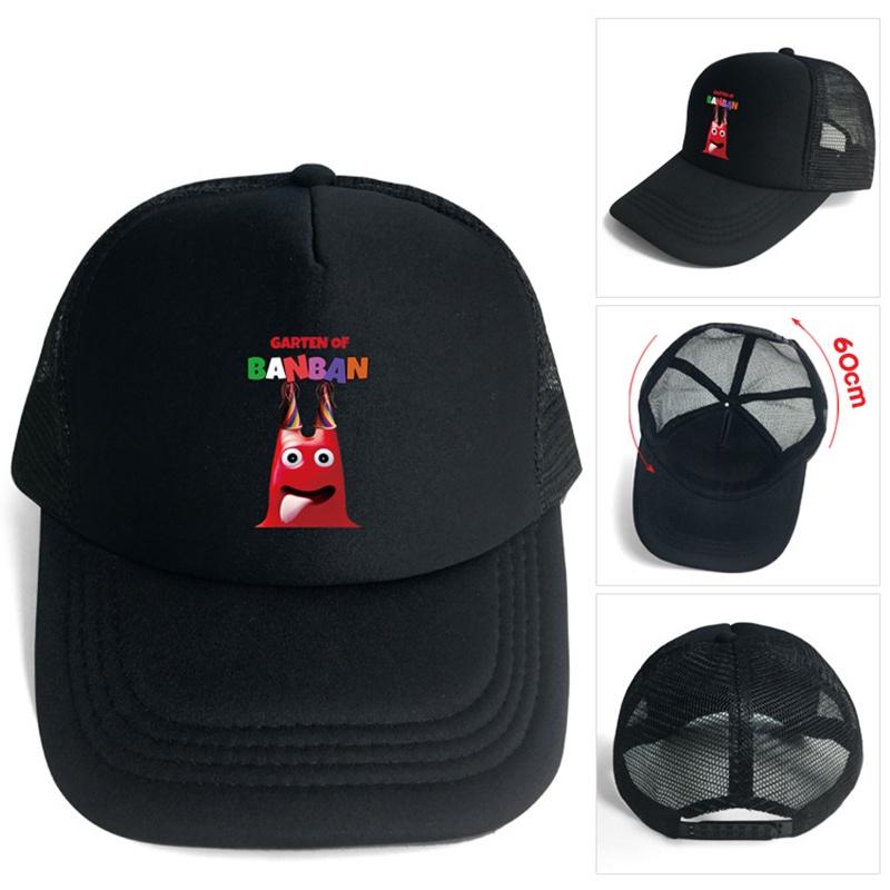 Garten Of Banban Cartoon Printing Baseball Cap Adjustable Hip Hop Sun Hat