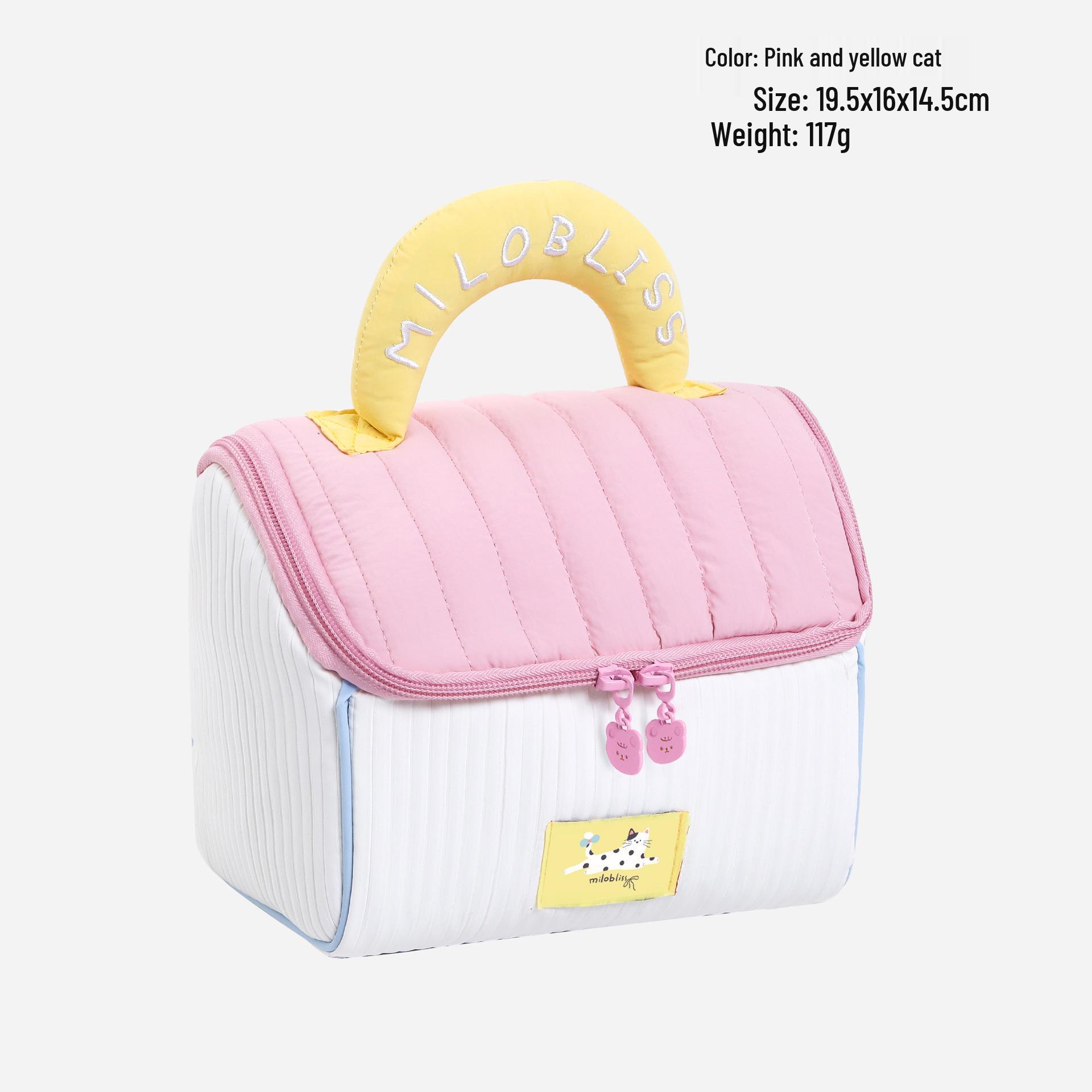 

Очаровательная косметичка в форме домика — большая вместимость, водонепроницаемая, портативная для хранения сувениров