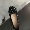 Women's Shoes Fashion Designer Butterfly-knot Non Slip Ballet Flats Ladies Lightweight Comfort Soft Sole Casual Flats