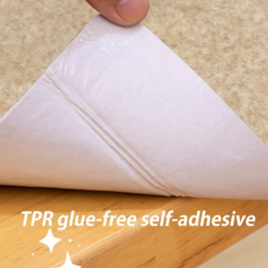 Step Mat Cartoon Pattern No Residue Easy Installation Anti-Slip Surfaces Floor Mat Wooden