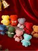 3Pcs Bear Face Towels, Random Colors, Coral Fleece Bear Towels, Face Towels, Gift Box Set, Stylish Towel Bear, Wedding, Birthday, Return Gi