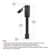 Trailer Hitch Lock 5/8 Inch Carbon Steel Towing Hitch Receiver Lock Anti-Theft Waterproof Hitch Receiver Pin Lock for Truck Car