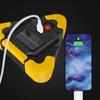 Portable Triangle Warning Light Solar Powered LED Emergency Lighting 4 Modes Safety Triangle LED Work Light Vehicle Supplies