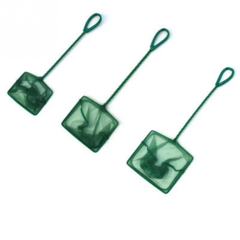 Long Handle Square Aquarium Fishing Net Landing Net for Fish Floating Objects  Crab Net Fishing Rod Dryer Hand Net