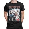 Terrifier Horror Movie T Shirts Men 100% Cotton Vintage T-Shirt Crew Neck  Tees Short Sleeve Clothes Summer