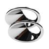 2Pcs Car Front Headlight Fog Lamp Cover Trim Frame Moulding for Suzuki Vitara 16 18