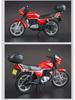 Jinlida GS125 Retro Motorcycle Alloy Model with Shock Absorption.