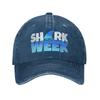Shark Lover 2025 Ocean Casual Baseball Cap Sun-Proof Outdoor Gym Snapback Cap Couple Women Funny Baseball Caps