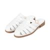 Barbara Leather Fisherman Detail Semi Dress Mule 2cm 3 Colors Bbj181