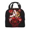 Isolierte Lunchtaschen Hazbins Hotels Merch Lunchbox für Essen Lässige Kühlbox Thermische Bento-Box für die Schule