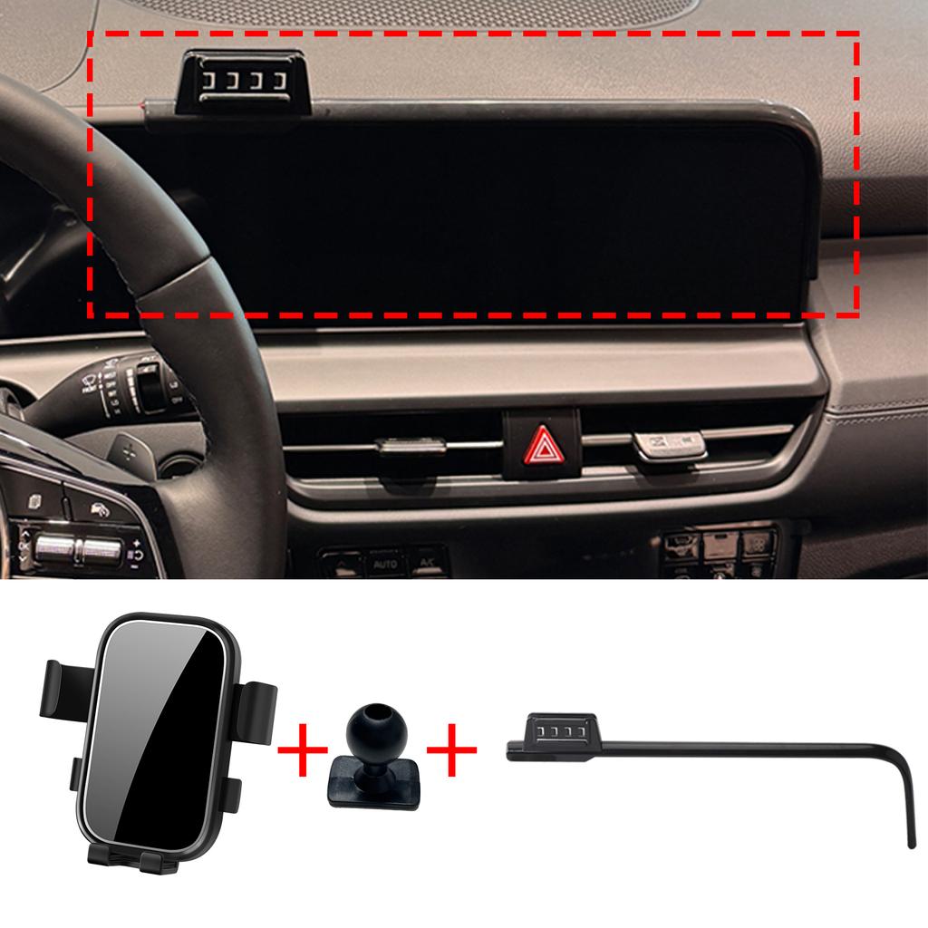 Fit for KIA SELTOS 2024 2025 2026 Phone Holder Integrated Screen Mount Phone Holder Mount Car Accessoires