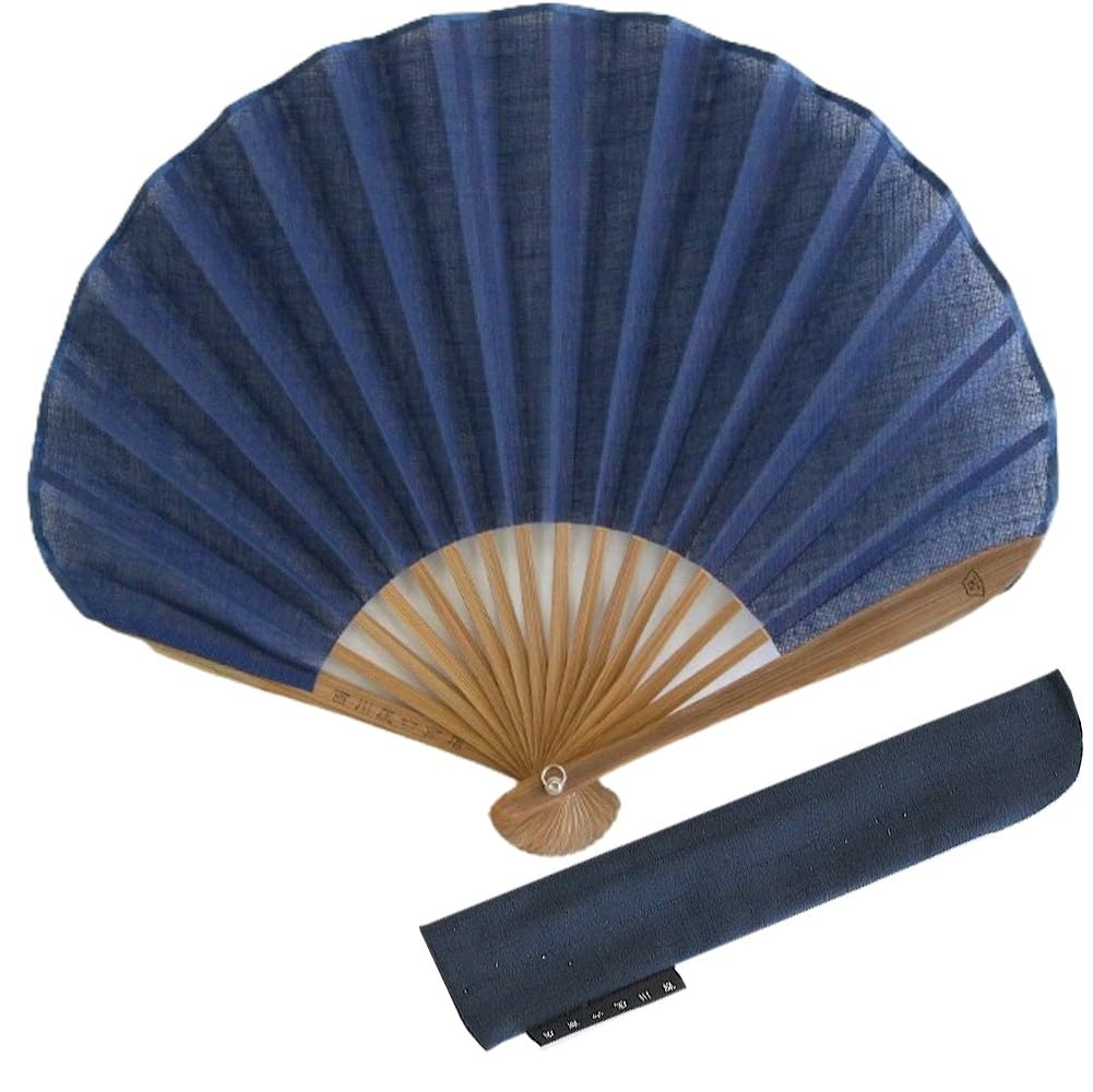 

Shoroku Summer Gauze [Nishikawa Shoten] Fan, Fan, Women s, Ladies , Gift, Small, Shell-shaped, High-quality (Koi Ai)