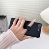 For Samsung Galaxy Z Flip 7 Case Luxury PU Leather Skin Wrist strap Protective Back Cover Case For Samsung Z Flip 7 6 5 4 Shell