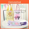 Cartoon Stacking Fun Canvas Multipurpose Bag For Storage And Travel