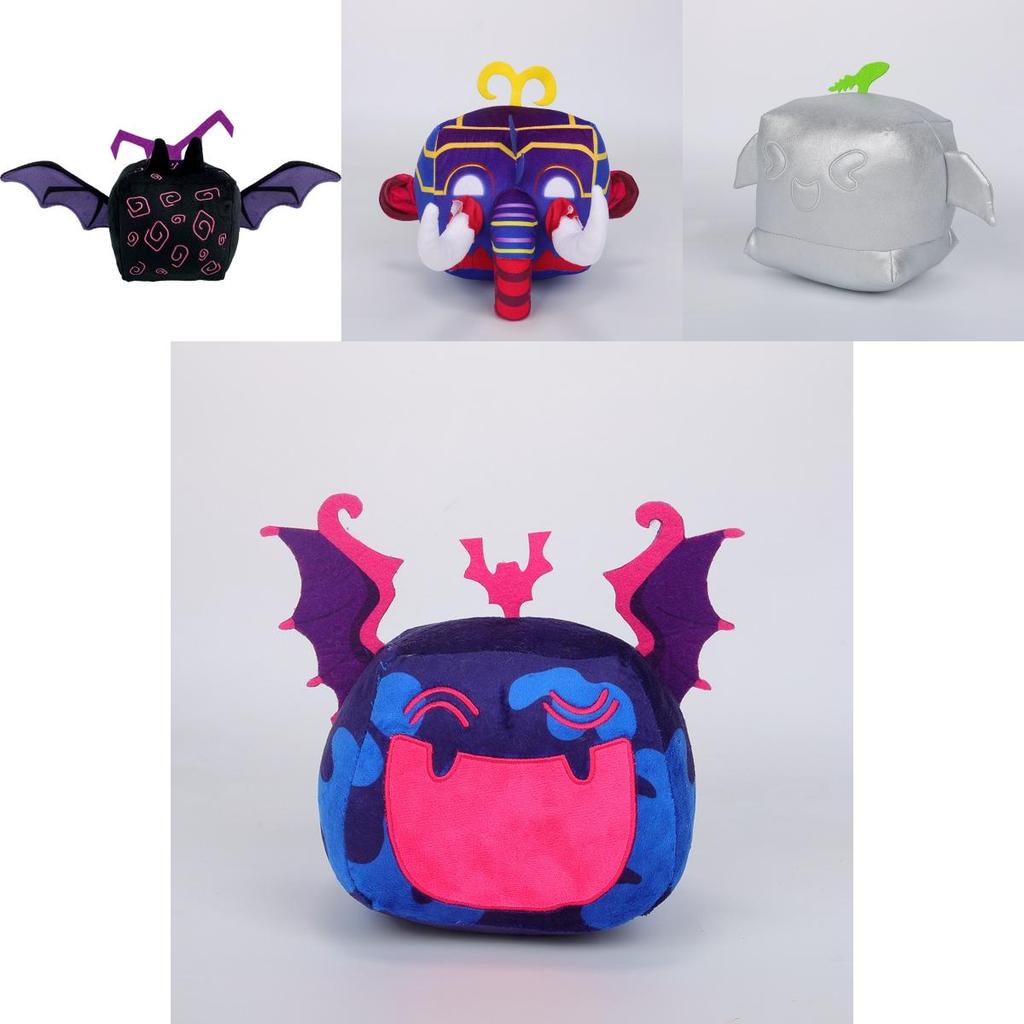 Blox Fruits Plush Toy Leopard Box Short Plush Stuffed Animal 15cm Height