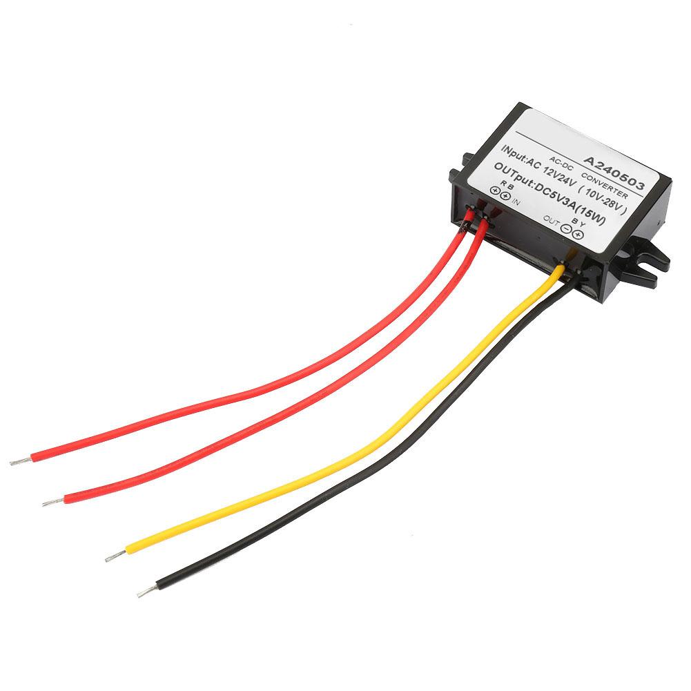 AC 12V 24V To DC 5V Buck Converter AC DC Power Supply Module