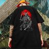 New 3d Japanese Samurai Bushido Print Tshirt For Unisex Summer Casual Street Trend Top Loose Oversized Short Sleeve Oneck T Shirt