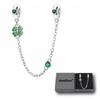 Safety Chain for Modular Bracelet Clover Silver S925
