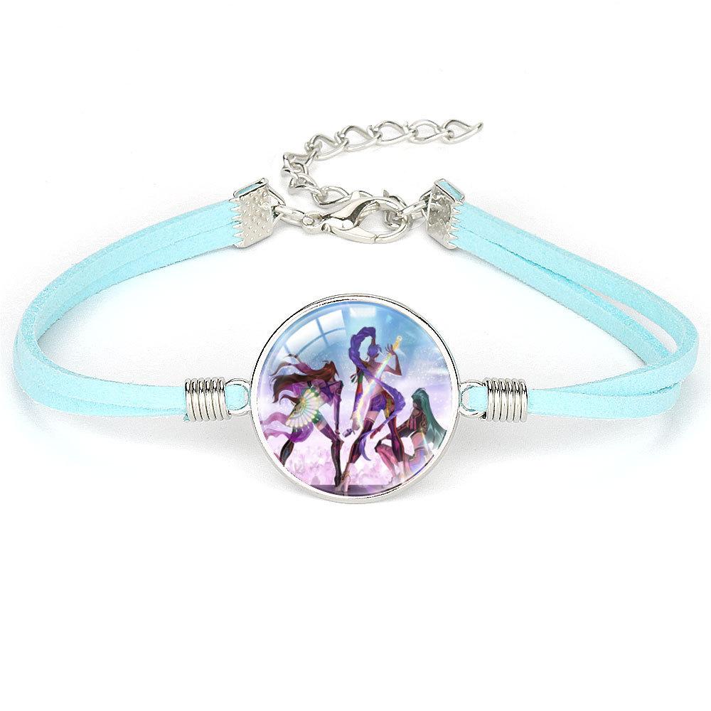 Rumi Zoey Mira Velvet Rope Bracelet Fashion Simple Crystal Jewelry