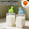 Milk Jar Lids Silicone Leakproof Pour Spout Covers Pour Spout Top For Family Kitchen Pantry Refrigerator Travel Picnic Baby