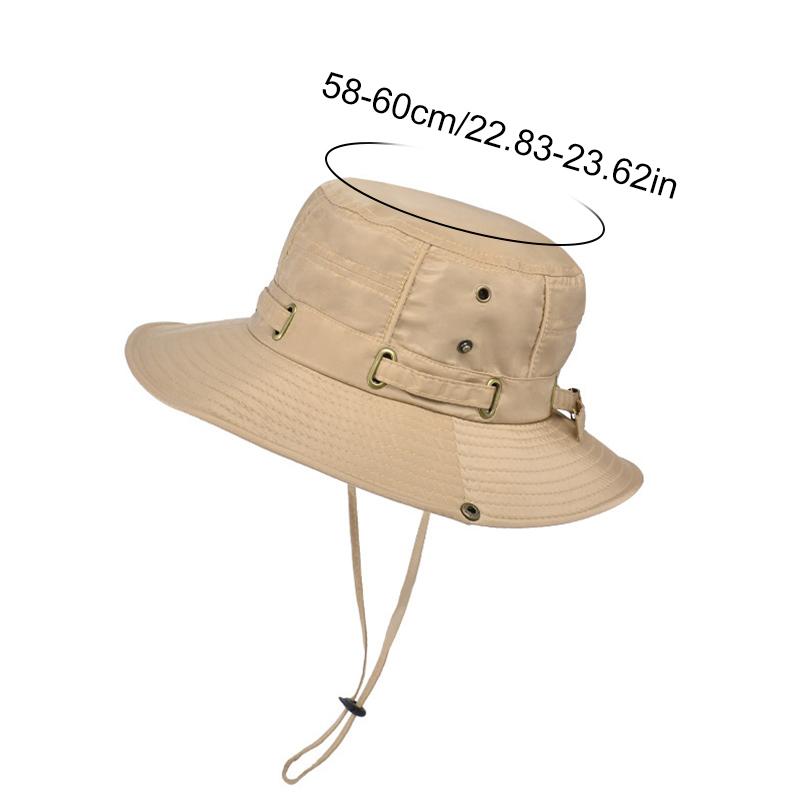 1 stk Caps Fiske Camping Ensfarget Solbøttehatt Sommer Polyester UV-beskyttelse Kvinner