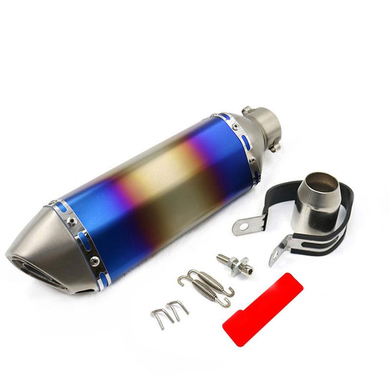 Universal 51MM Motorcycle Exhaust Pipe Muffler Scooter DB Killer pitbike escape moto piaggio cafe racer for pcx msx 150 duke 125