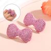 Y2K Sweet Shiny Pink Bow Open Ring For Girls Women   Finger Rings Trendy Statement Jewelry Gifts