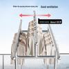 Qicaijiang Foldable Telescopic Clothes Drying Rack