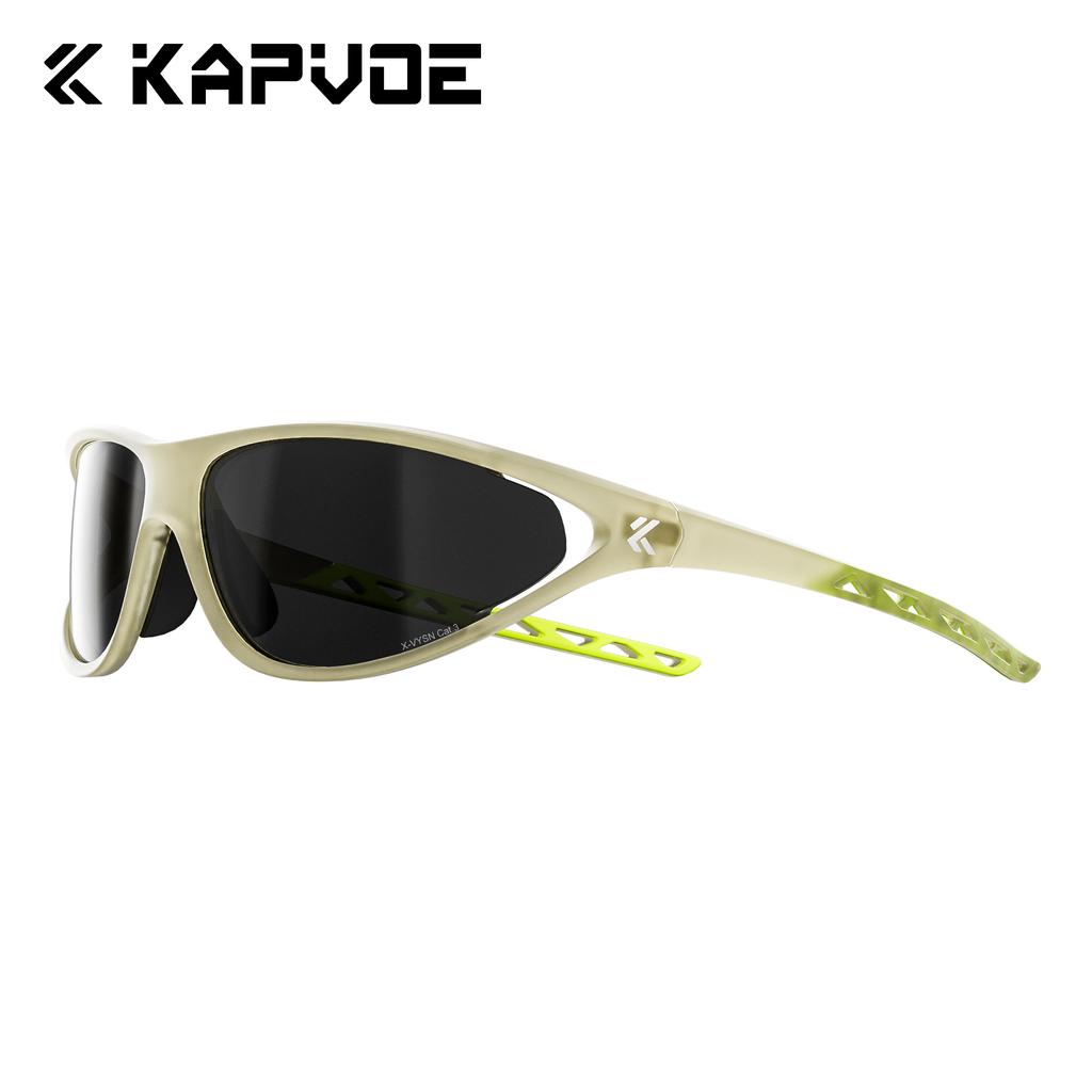 Kapvoe Hot Fashion Cycling Sunglasses Men Photochromic Glasses Mountain Running Hiking Eyewear Sports UV400 Climbing Goggles