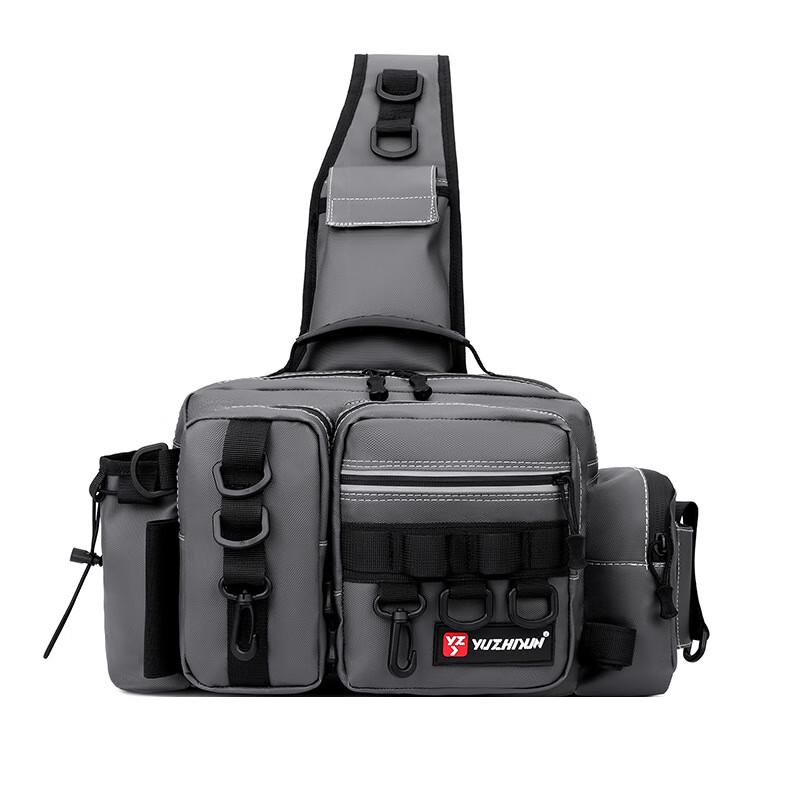 Brangdy Multifunctional Crossbody Fishing Gear Bag 25x20x41