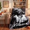 Britney Spears Custom Flannel Blankets Soft Warm Cozy Throws for Home Decor Holiday Gifts