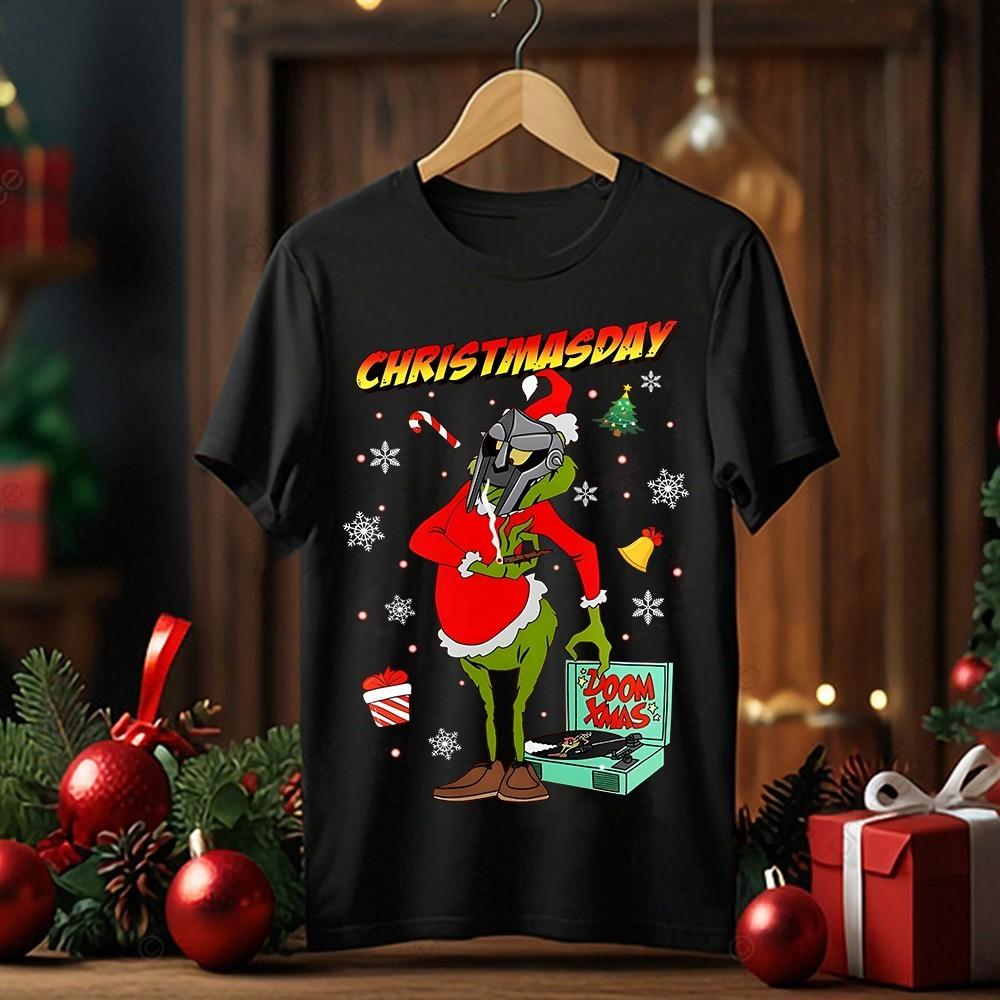 Merry Christmas MF DOOM Xmas Reprint S-235XL T-Shirt N05.29 S