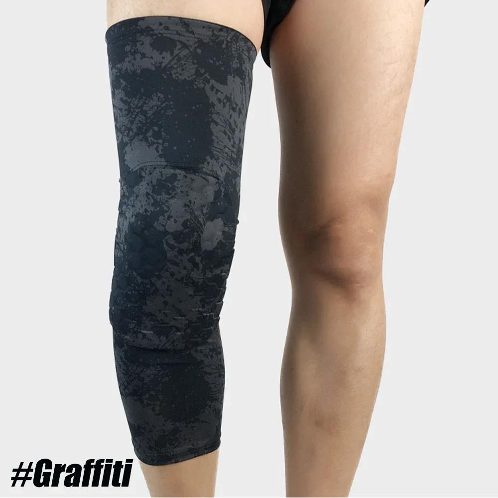 

1 шт., дышащие баскетбольные стрельбы, спортивные безопасные наколенники, сотовая подушка, бампер, наколенники, защитные наколенники Rodilleras M