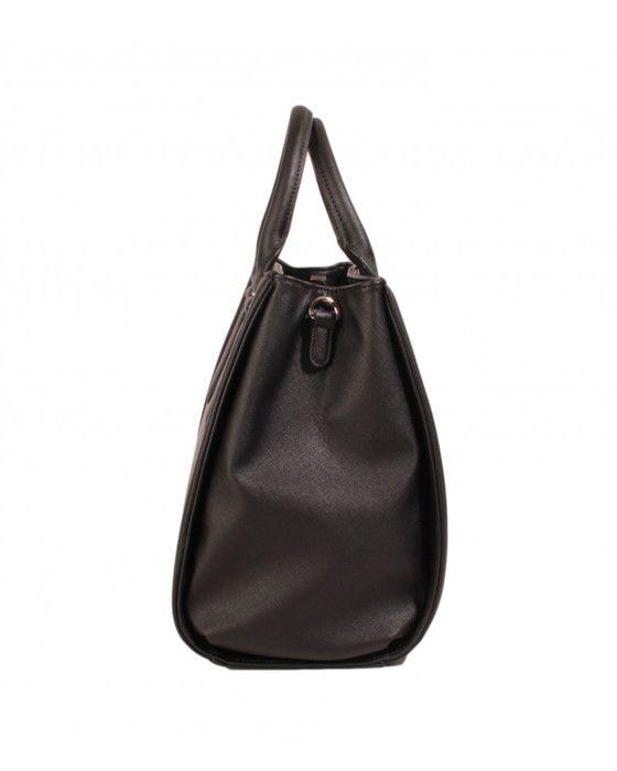 Sac à main - Christian Lacroix - Eternity M - Noir - Bandoulière amovible - Picots de protection