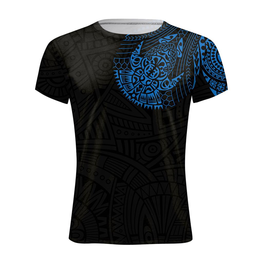 3Dt-Shirt Vertigo Pattern Print Casual Versatile Crew Neck Men'S T-Shirt