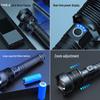 WIDE AWAKE P90 Quad-Core LED Rechargeable Flashlight