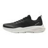 Anta Linghu Sports Tênis Casuais de Corrida Confortáveis com Absorção de Choque Antiderrapantes de Cano Baixo Feminino Preto 922527751-1