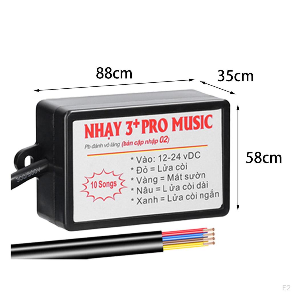 12V 24V Car Air Horn Controller Boat Ship Accessory