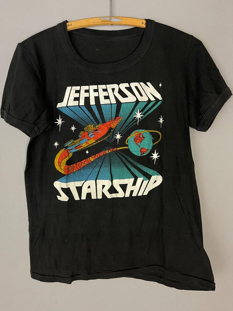 Rare Jefferson Starship Band Gift For Fan Black S-2345XL Unisex T-shirt Unisex T-Shirt S