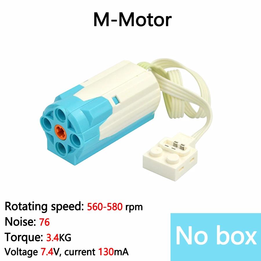 Technical Motor Parts Building Block Compatible Technical Mechanical Group MOC PF Power Function Upgrade XL-M-Servo Motor Leduo
