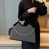 Yogodlns New Shiny Rhinestone Women's Large Capacity Shopping Totes Fashion Dinner Underarm Shoulder Bag Commuter Handbag